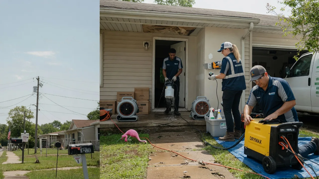 Storm Damage Water Removal in Reynoldsburg, OH near me